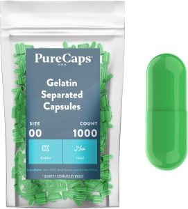 Green pills/capsules