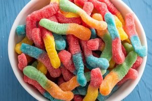 Sour gummies