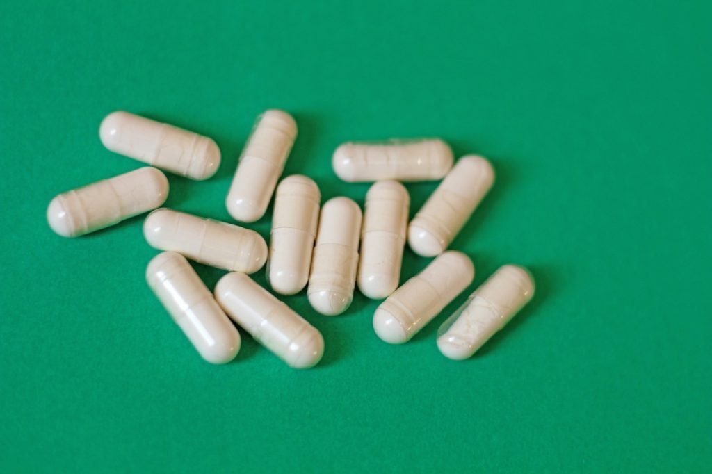 Green capsules